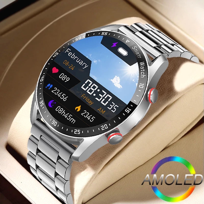 Smartwatch Faces - Impermeável relógio inteligente para homens, Bluetooth