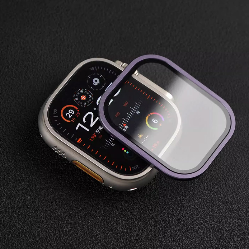 Smart Watch Accessories - Vidro temperado para apple watch ultra