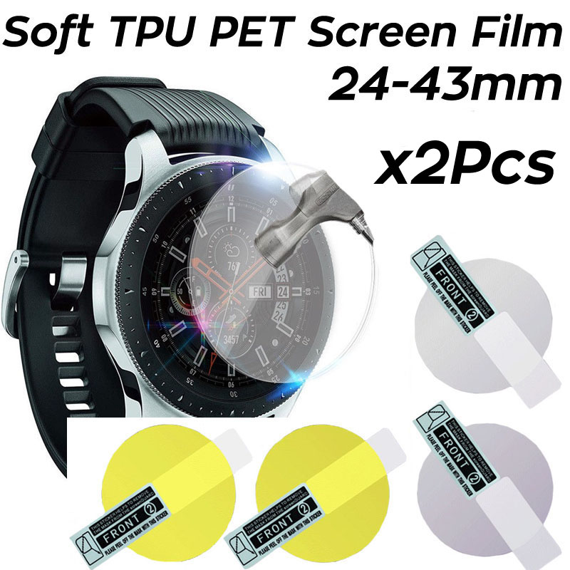 Smart Watch Accessories - 2PCS Película Protetora de Hidrogel Macia
