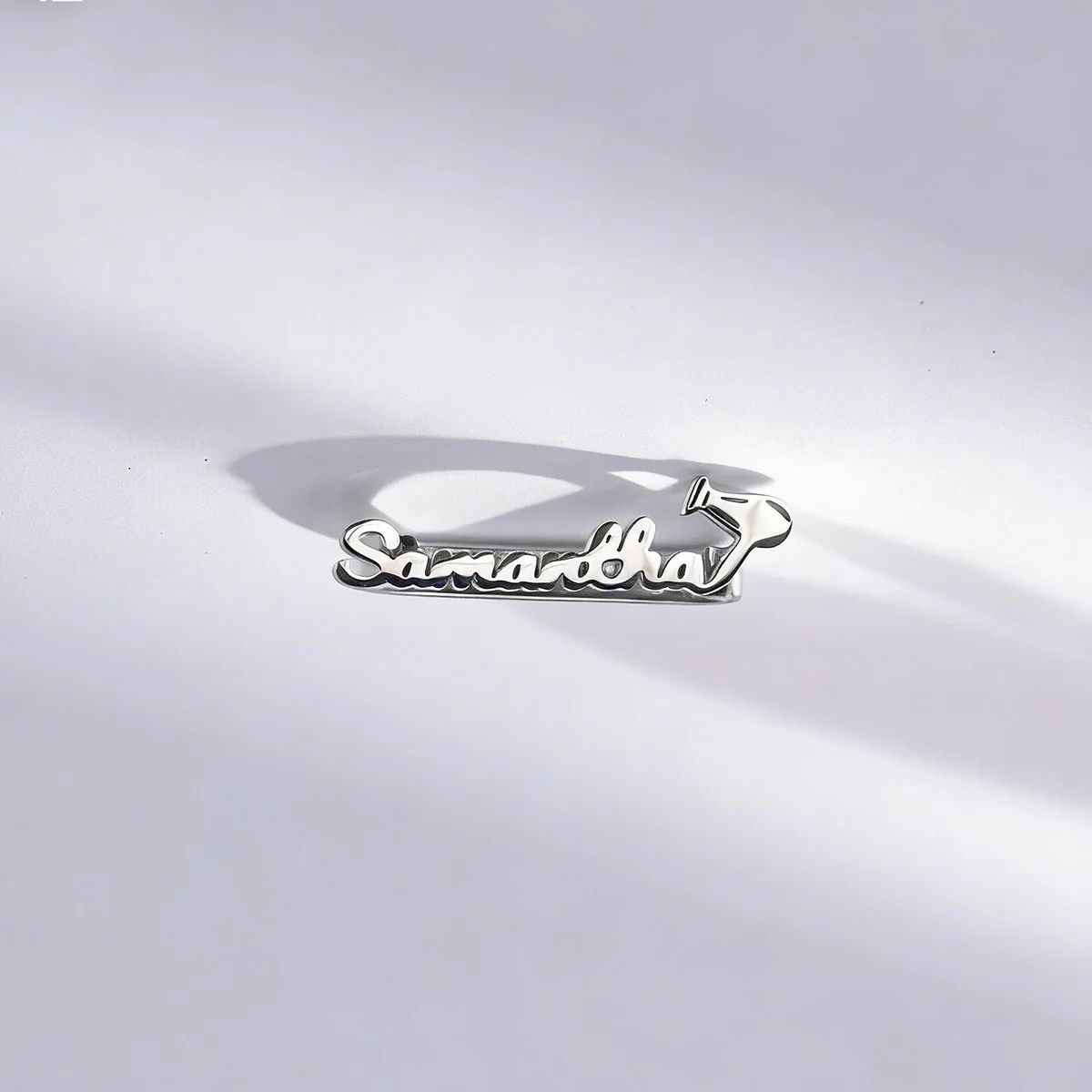Smart Watch Accessories - Pingentes de metal personalizados com nome