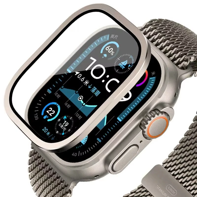 Smart Watch Accessories - Vidro temperado para apple watch ultra