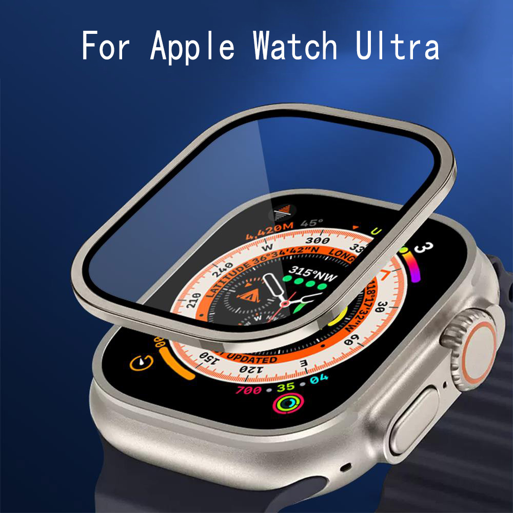 Watch Case Bumper - Amortecedor de metal + vidro temperado