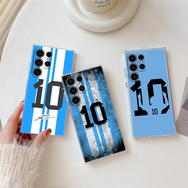 Samsung Galaxy S24 - Capa Transparente Cool com Número 10
