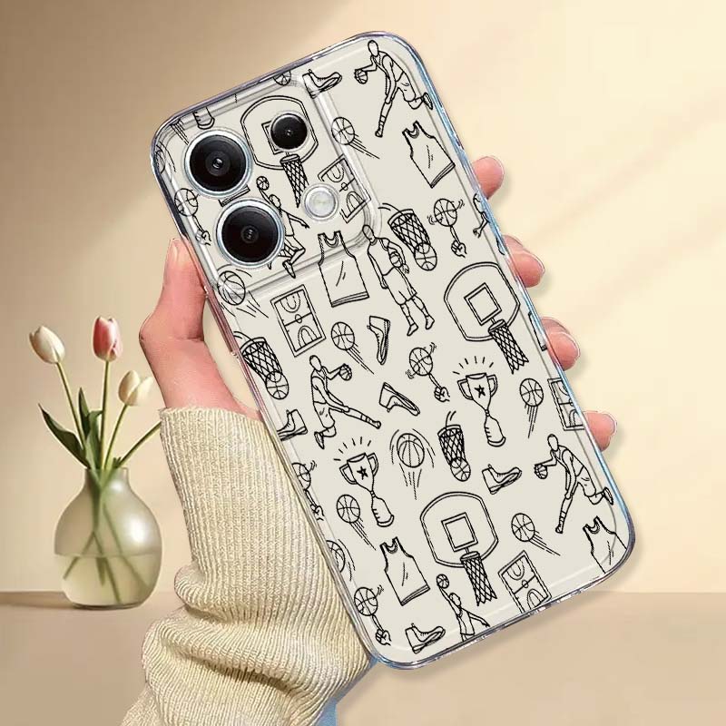 Xiaomi Poco X6 - Capa de telefone com ilustração de