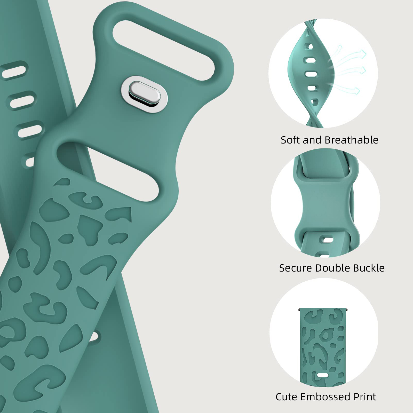 Pulseira de silicone para reló - Titan Smartwatch Accessories avaliação e preço