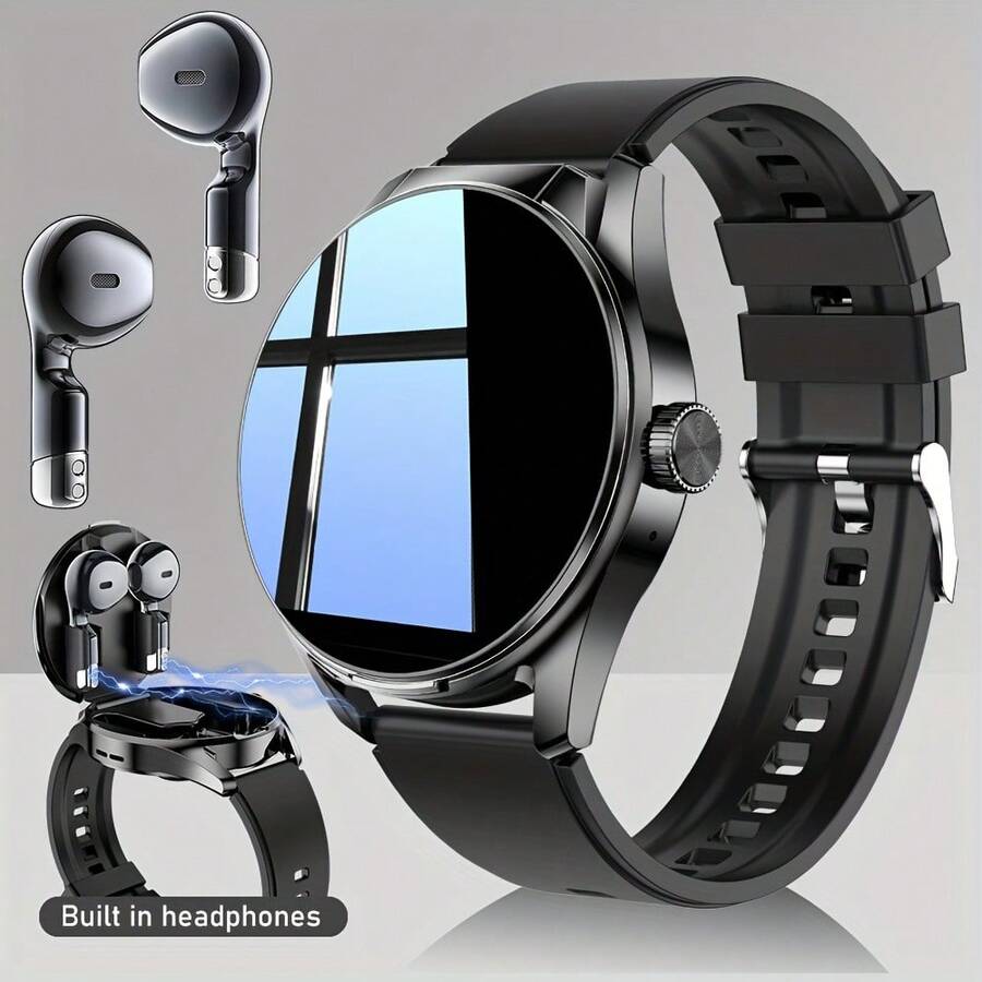 Relógio inteligente com fones  - Smartwatch Faces avaliação e preço