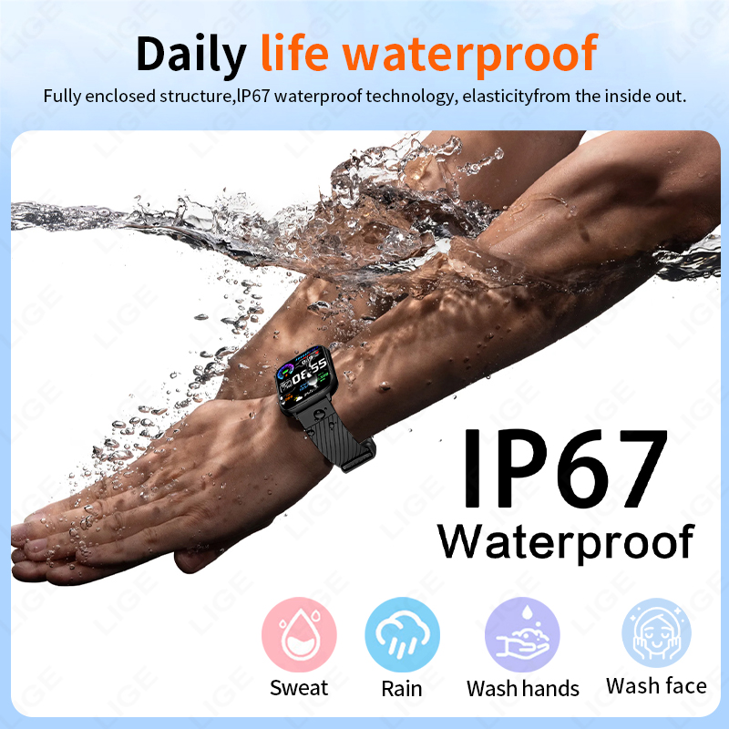 LIGE 2026 Novo Relógio Intelig - Smartwatch Faces avaliação e preço