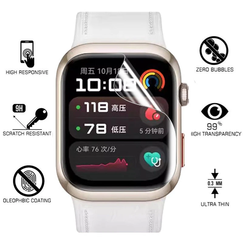 Película de hidrogel tpu para  - Smart Watch Accessories avaliação e preço