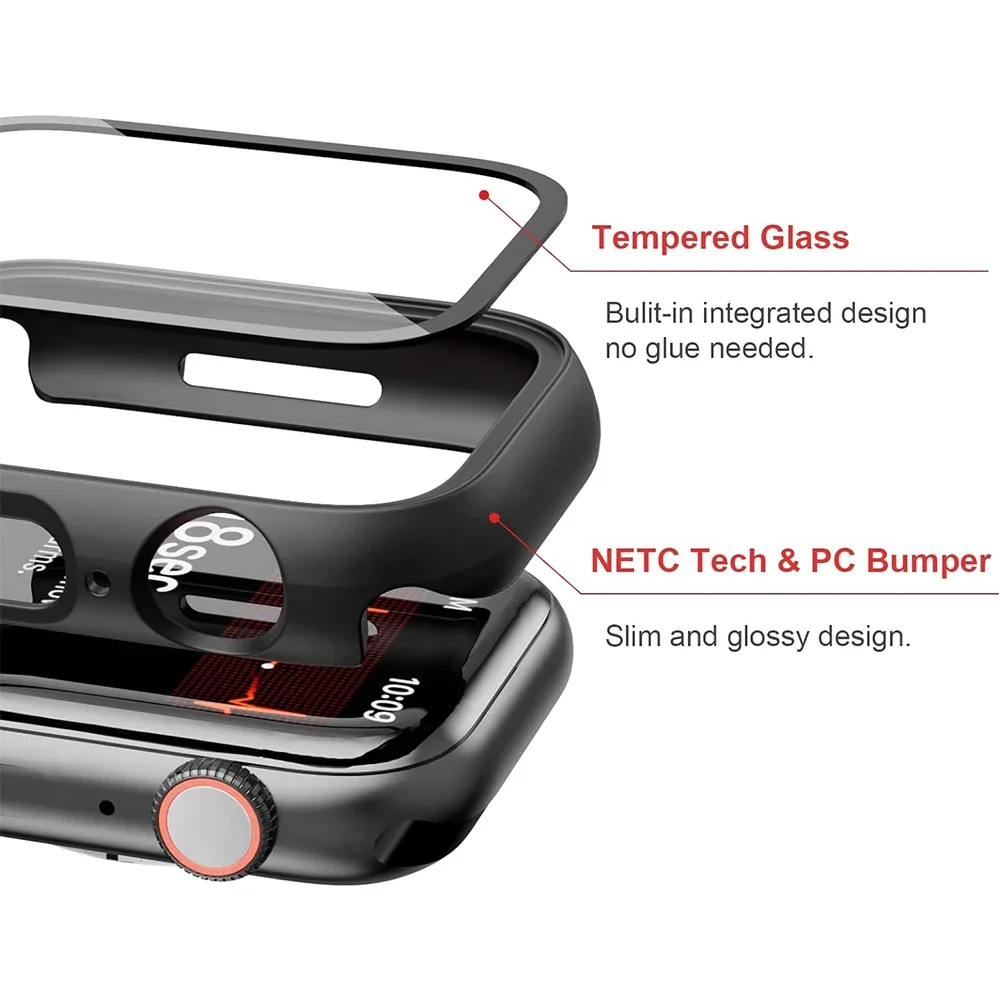 Capa protetora de tela de vidr - Watch Case Bumper avaliação e preço