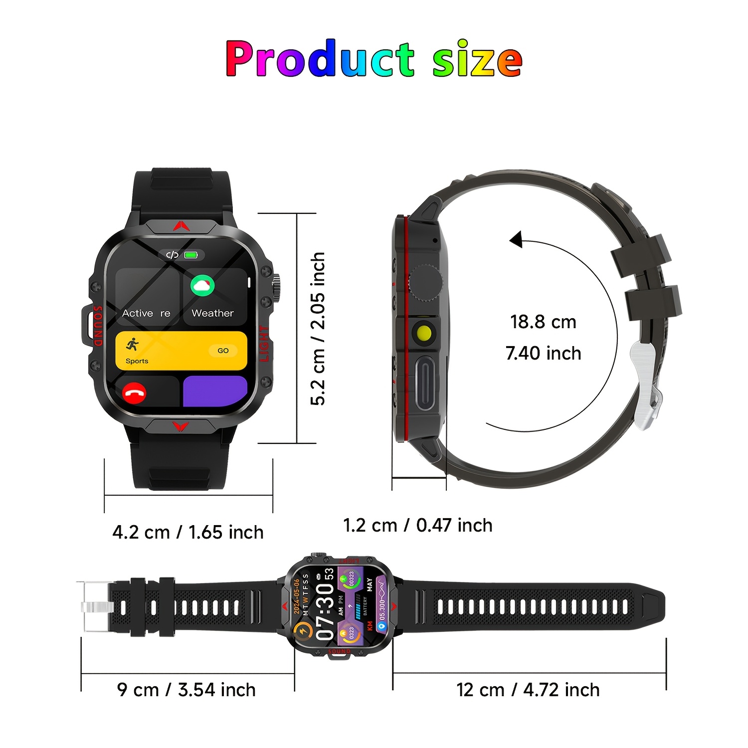 Novo relógio inteligente, equi - Smartwatch Faces avaliação e preço