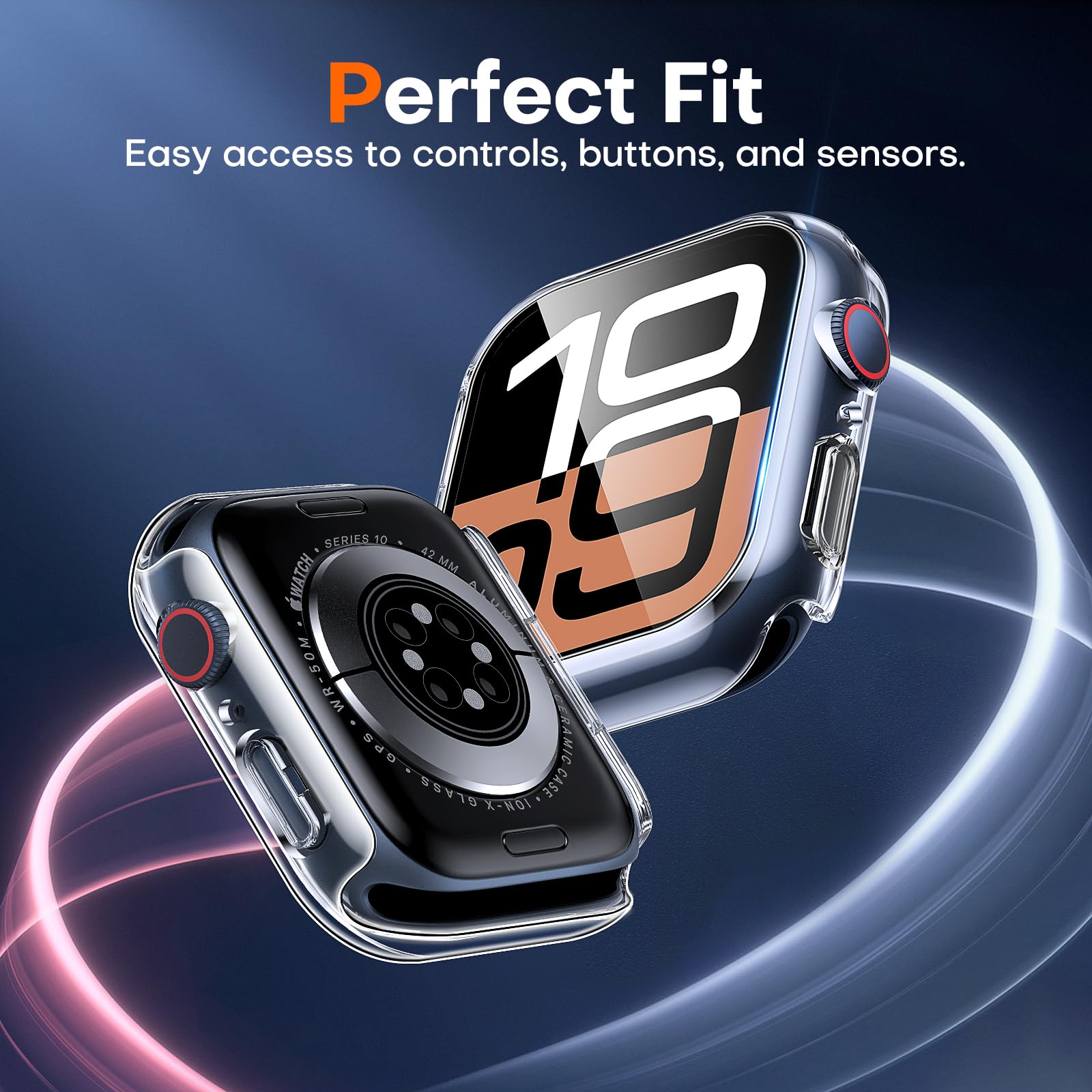 2 pçs caso de vidro temperado  - Watch Case Bumper avaliação e preço