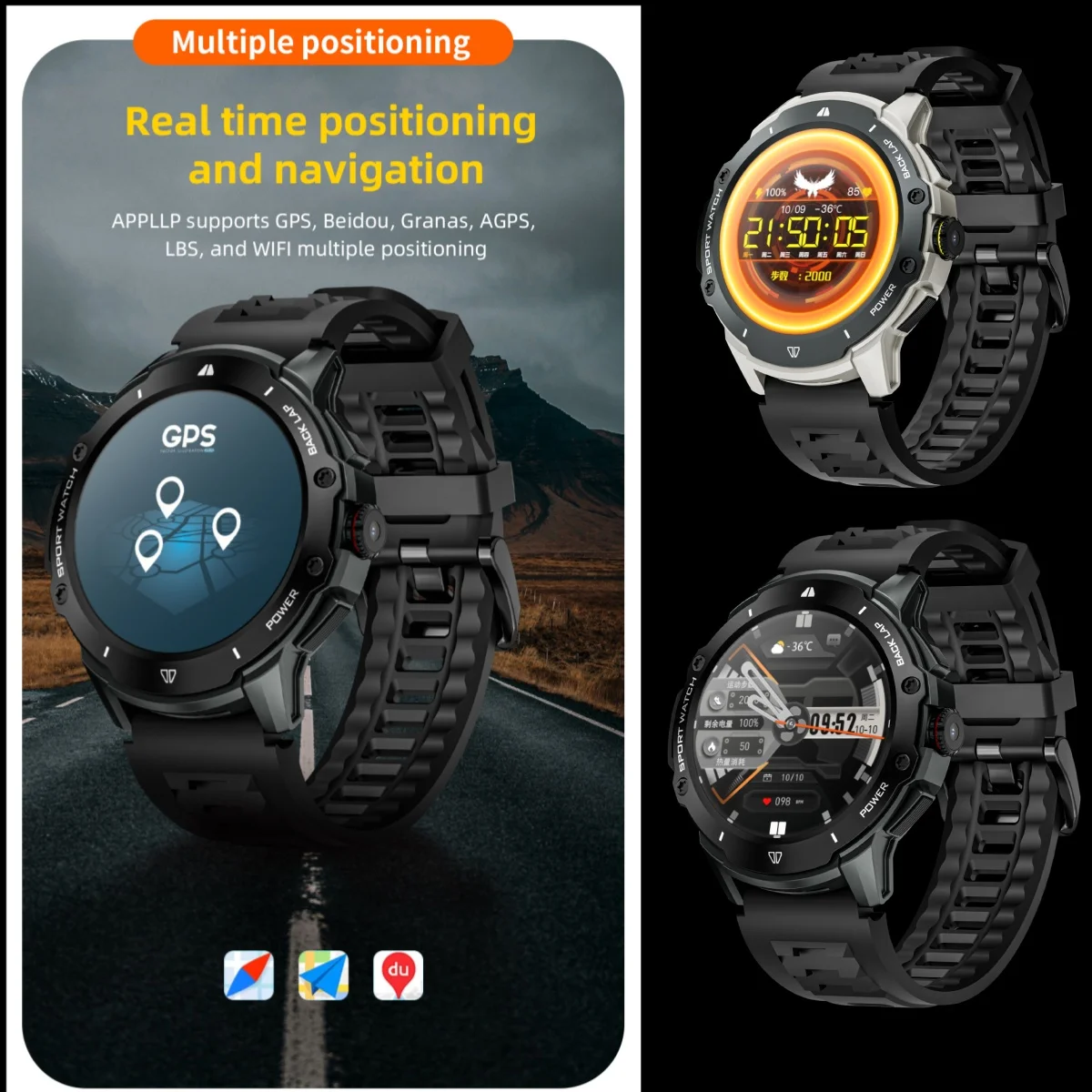Relógio Inteligente ApexTP8+12 - Smartwatch Store avaliação e preço