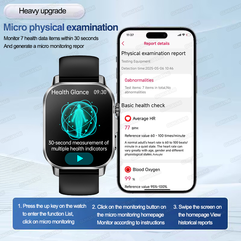 Novo Relógio Inteligente para  - Android Smartwatch Accessories avaliação e preço