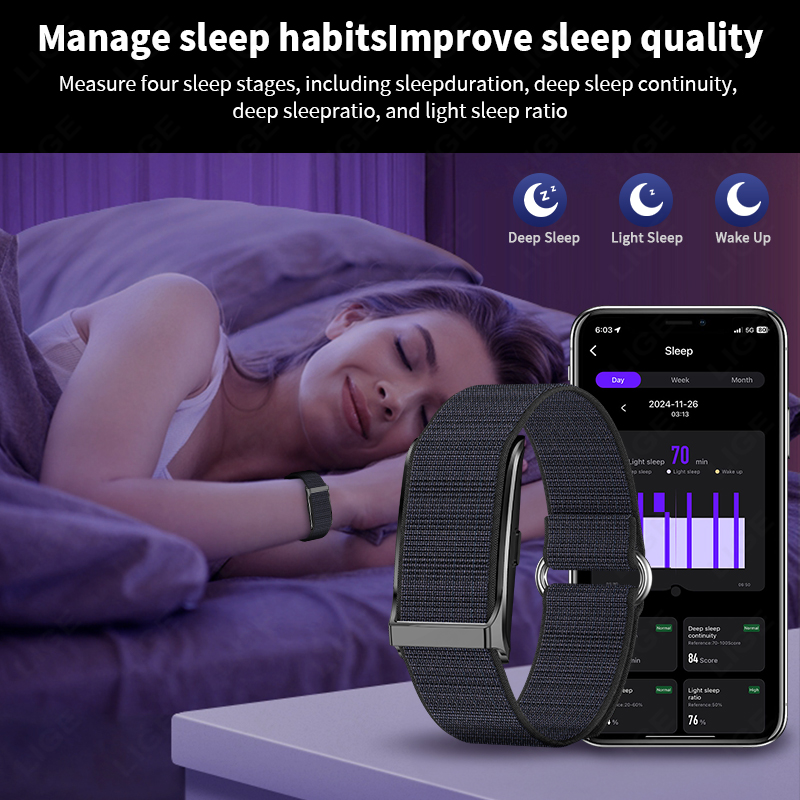 LIGE Relógio Inteligente Monit - Android Smartwatch Accessories avaliação e preço