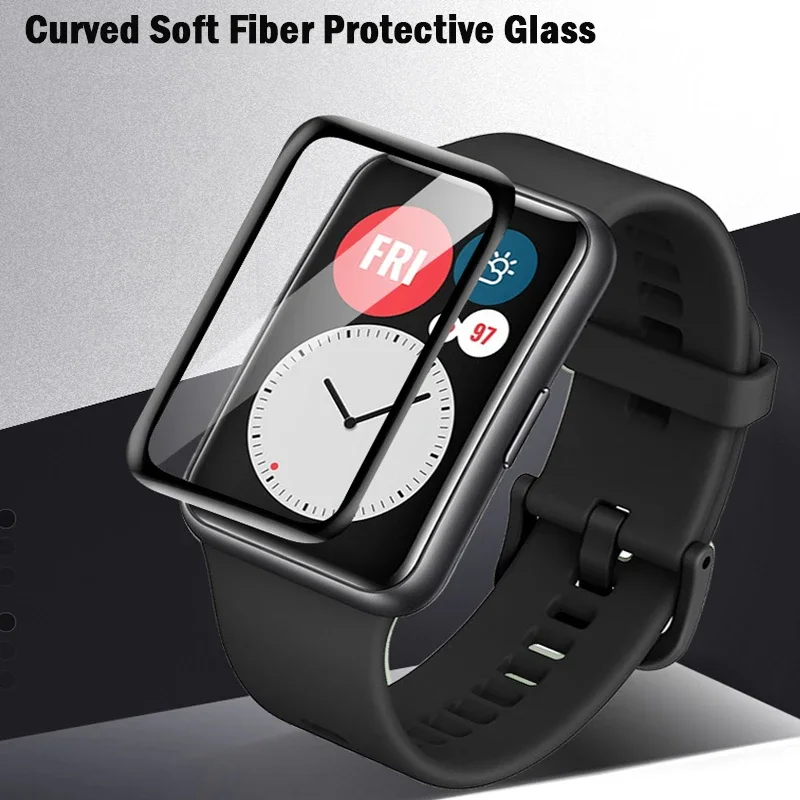Vidro macio para huawei watch  - Smart Watch Accessories avaliação e preço