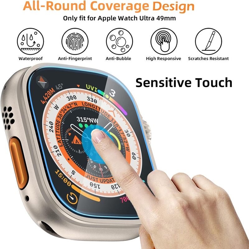 Protetor de Tela Anti-Scratch  - Watch Case Bumper avaliação e preço