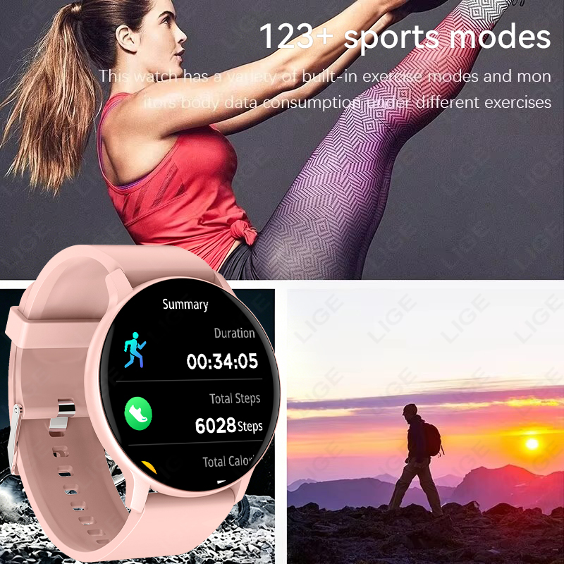 Relógio Inteligente LIGE 2026  - Smartwatch Faces avaliação e preço