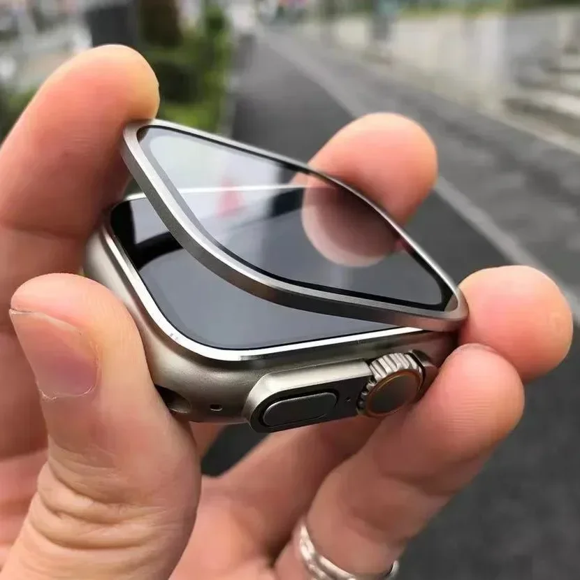 Película de vidro temperado pa - Watch Case Bumper avaliação e preço